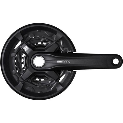 SHIMANO kliky s převodníkem - ALTUS M210 175mm 44/32/22 - černá