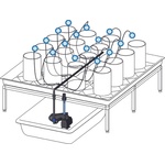 growTOOL Automatic-Watering-Комплект 1.2-за 16 или 20 саксии