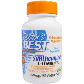 Doctor's Best L Theanin Suntheanine 150 mg 90 kapslí
