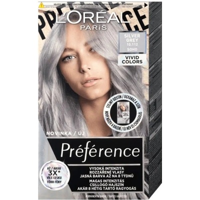 L'Oréal Préférence Vivid 10.112 silver grey