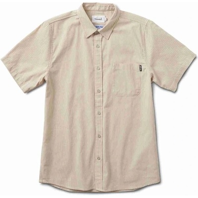 Diamond košile Striped S S Woven Tan