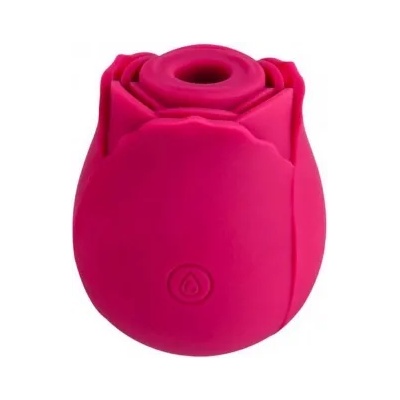 1Sexy Презаредим клиторстимулатор от силикон със "засмукващ" ефект Rose Shape