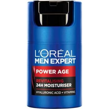 L'Oréal Men Expert Power Age 24H Moisturiser ревитализиращ и хидратиращ крем за лице 50 ml за мъже