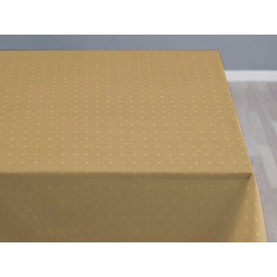 Sodahl ubrus 160 Squares Gold | Zlatý 160x160cm
