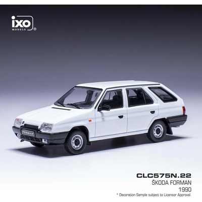 IXO Škoda Forman 1990 Bílá 1:43