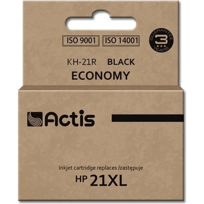 Мастило Actis KH-21R (заместител за HP 21XL C9351A, Standard, 20 ml, черно) (KH-21R)