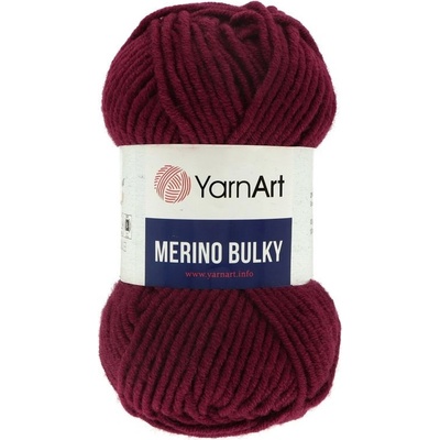 YarnArt Merino Bulky 577 vínová