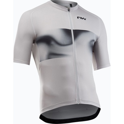 Northwave Мъжка тениска за колоездене Northwave Force Evo light grey