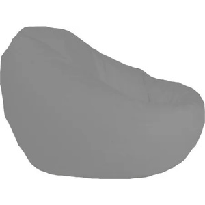 PUFRELAX Пуф, круша, 520л. , Nirvana Gigant - Panama Grey, Водоустойчив, Перящ се калъф, Пълнеж от Полистиролни перли (PUF-G-NGG-PEX-GRE) - topmarket