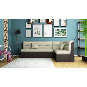 Image 1 of DST Кухненски ъгъл Janet-dst, венге кожа и светло кафяво