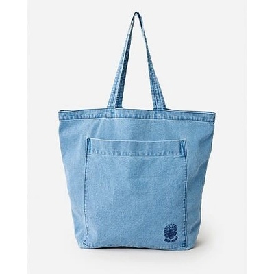 Rip Curl DISTRESSED DENIM TOTE BAG Mid Blue