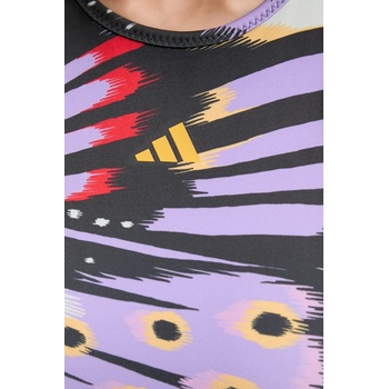 Adidas Рокля adidas x Farm Rio в черно дълга с кройка по тялото JL8609 (JL8609)