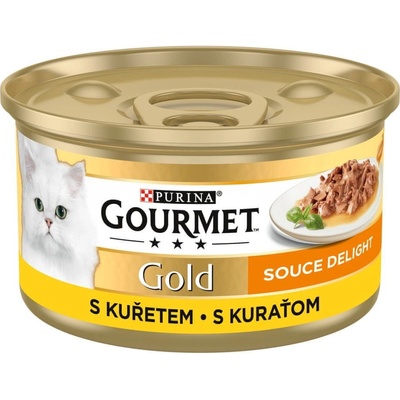 Gourmet GOLD kura v omáčke 12 x 85 g