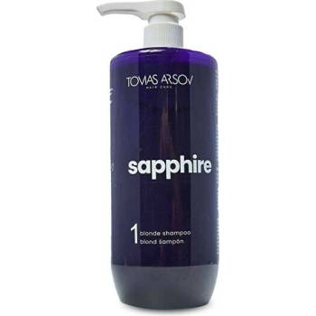 Tomas Arsov Šampon pro blond odbarvené a melírované vlasy Sapphire (Blonde Shampoo) 1000 ml