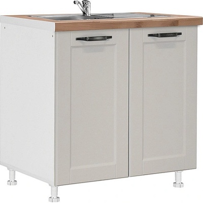 Matis Кухненски шкаф долен за мивка contempo d80 s пясък