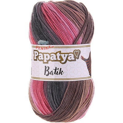 Kamgarn Příze Papatya Batik Varianta: 554-27