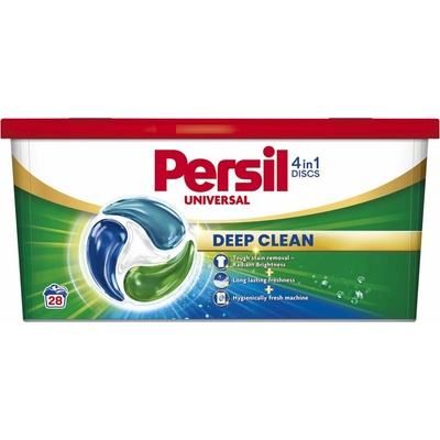 Persil Deep Clean 4v1 Universal prací kapsule 28 PD