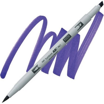 Lihová oboustranná fixa TOMBOW ABT PRO, Violet (606)