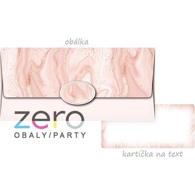Obálka dárková na peníze - růžová