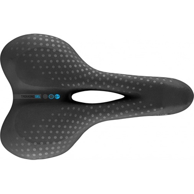 Selle San Marco Trekking Small Open Fit Gel černé