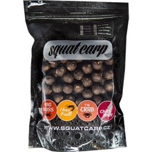 SQUAT CARP Hotové boilies Anchovy+ 5kg 20mm