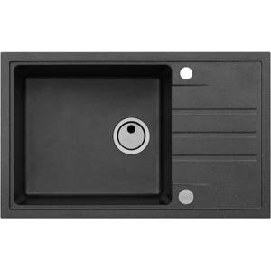 Alveus Композитна мивка Alveus Intermezzo 130 черна 78x48 см (1117050) Мивка за вграждане