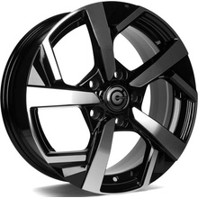 Carbonado Quincy 6,5x16 5x114,3 ET40 black polished