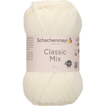 Schachenmayr Classic Mix 00002 Cream Плетива прежда (9807015-00002)