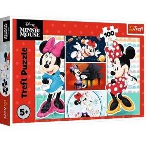 Trefl Puzzle 100 - Funny Minnie Disney Trefl 16517