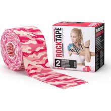 RockTape kineziologický tejp design maskování ružová 5cm x 5m