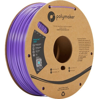 Polymaker PolyLite ASA Purple - 1, 75 mm / 1000 g (PF01008)