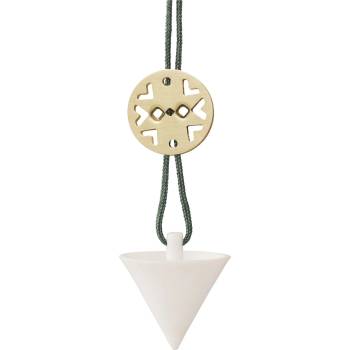 Stelton Коледна декорация Nordic Mini рог бяло-златиста (10013)