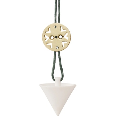 Stelton Коледна декорация Nordic Mini рог бяло-златиста (10013)