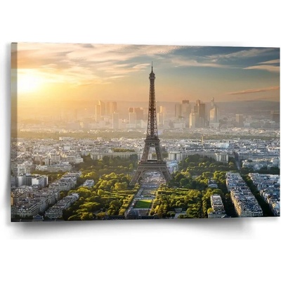 Sablio Obraz Paríž Eiffelova veža Skyline - 60x40 cm
