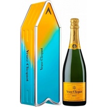 Veuve Clicquot Yellow Label FYS Blue Arrow 12% 0,75 l (kazeta)