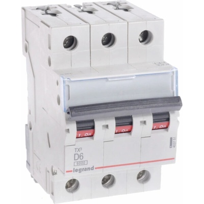 Legrand 3P D 6A 6kA AC S303 TX3 403751
