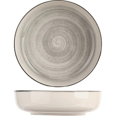 BALTIC talíř hluboký 18,5 cm GREY