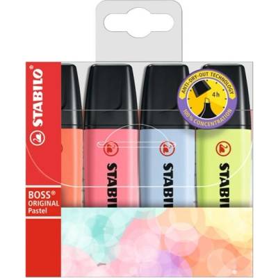 Stabilo Boss pastel 4 ks 70/4-3