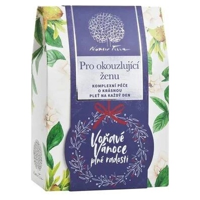 Nobilis tilia Pro okouzlující ženu hyaluronové sérum 20 ml + arganový krém 50 ml + oční krém 15 ml dárková sada