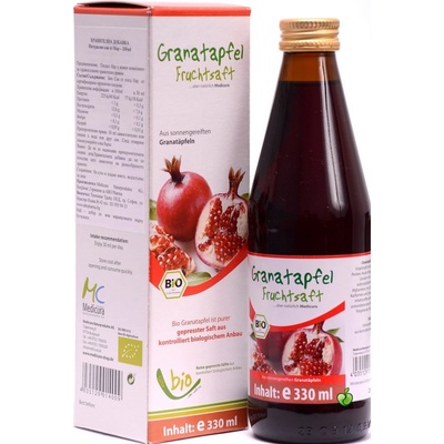 Medicura Granátové jablko šťava Bio 100% 330 ml