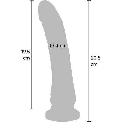 Toy Joy Vaginální dildo 21 cm v tělové barvě