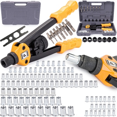 Powermat Powermat Ruční nýtovací kleště na nýtovací matice M3-M12 PM-NIR-110SU – Zboží Dáma