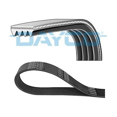 Ozubený klinový remeň DAYCO 4PK673