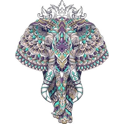 IZMAEL Drevené Magic Elephant/M 138 dielov