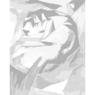 ZUTY Bodkovanie - TIGER (FRANZ MARC) Rámovanie: bez rámu a bez vypnutia plátna, Rozmer: 40x50 cm