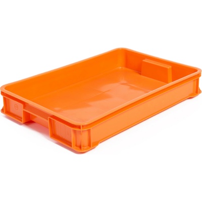 PK Group Prepravka cukrárska nízka 600x400x95 oranžová