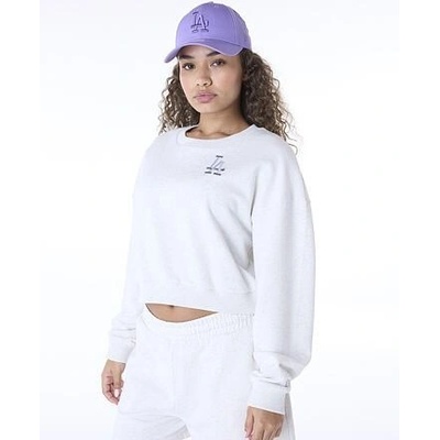New Era MLB Essential Crewneck LA Dodgers Heather Grey