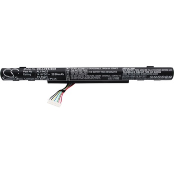 Image 1 of Cameron Sino Батерия за лаптоп ACER Aspire E5 522-64T9, Aspire F5-571-50RK, TravelMate P257-M-52CA, AL15A32 LiIon 14.8V 2200mAh CAMERON SINO (CS-ACE542NB)