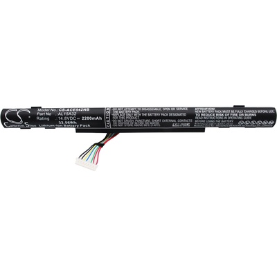 Cameron Sino Батерия за лаптоп ACER Aspire E5 522-64T9, Aspire F5-571-50RK, TravelMate P257-M-52CA, AL15A32 LiIon 14.8V 2200mAh CAMERON SINO (CS-ACE542NB)
