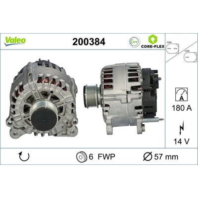 Alternátor VALEO 200384